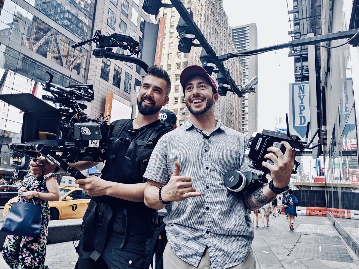 On set